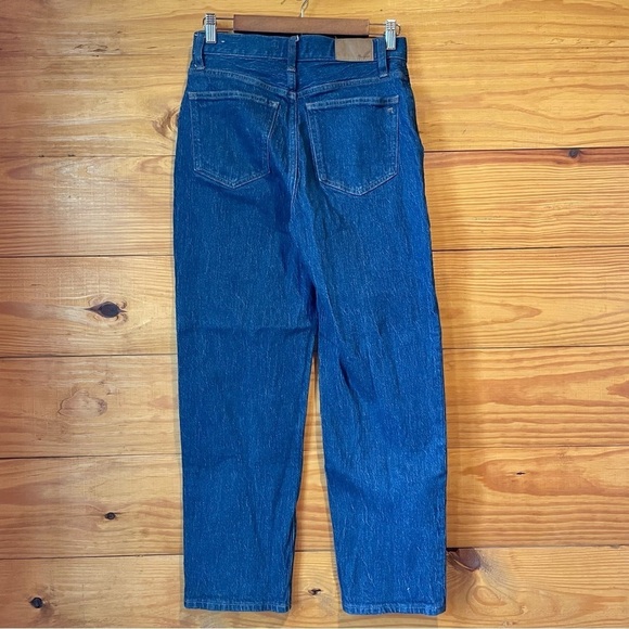 Madewell The Perfect Vintage Straight Jean in Greenhaven Wash: Seamed Version 27 - Picture 3 of 12